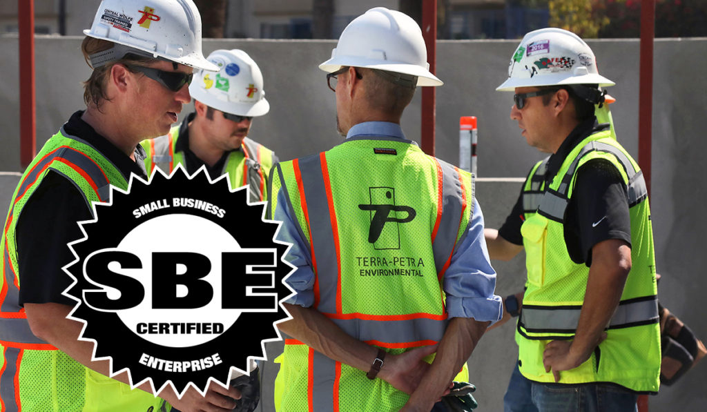 Terra-Petra is Proudly Recognized as an SBE – Small Business Enterprise